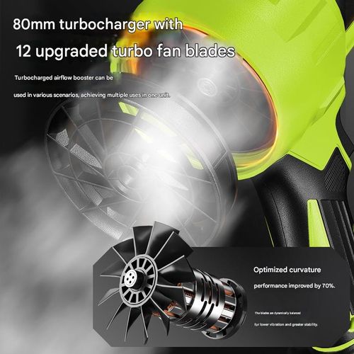 Industrial-Strength Turbine Fan Blower - High-Velocity Leaf Blower & Industrial Air Mover
