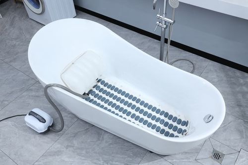 Hydrotherapy Surf Massage Bath Mat  Suction Cup Bathtub Massage Pad  Home SPA Wave Massage Machine