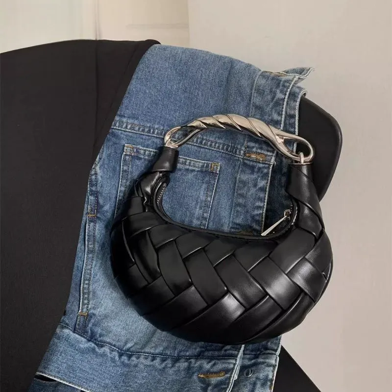 2025 New Woven Bird Nest Bag – Unique, Stylish, and Premium Small Crossbody Purse, Versatile Shoulder Handbag
