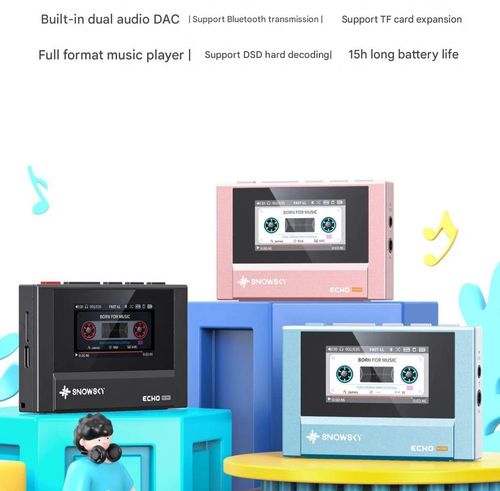 FiiO Snow Echo Mini - Portable Lossless Music Player  The Perfect On-The-Go Hi-Fi Companion!