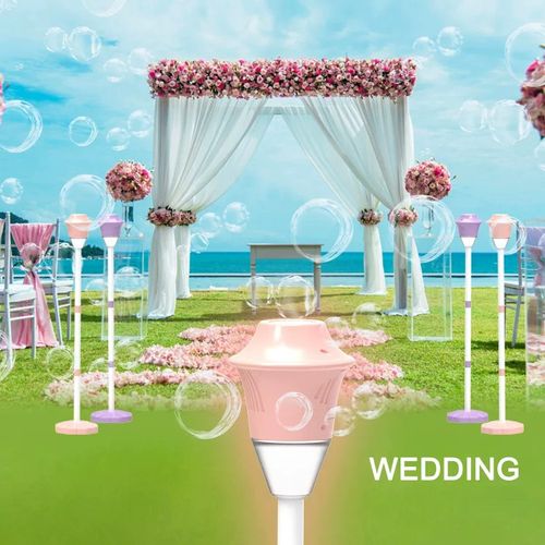 Fully automatic outdoor street bubble machine, suitable for marriage proposals, confession scenes, wedding ceremonies, and creating a romantic wedding atmosphere with bubble wands.