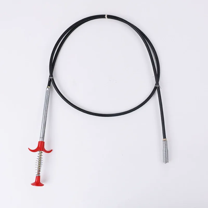 Pick-up Tool & Drain Snake Kit - 2m Grabber for Clogged Sinks, Toilets, and Pipe Cleaning.