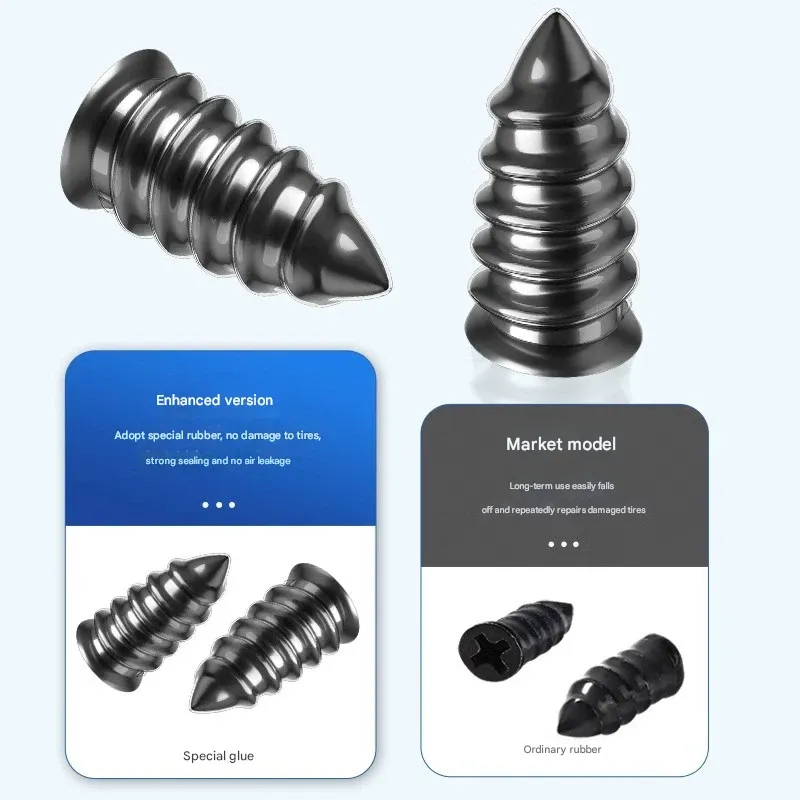 Emergency Tire Repair! Fix Flats in 30 Seconds—The Ultimate Vacuum Tire Repair Plug Kit is Here!