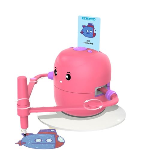 Smart Auto-Drawing & Writing Robot   Kids' Drawing Toy  Interactive Learning Companion for Ages 3-6