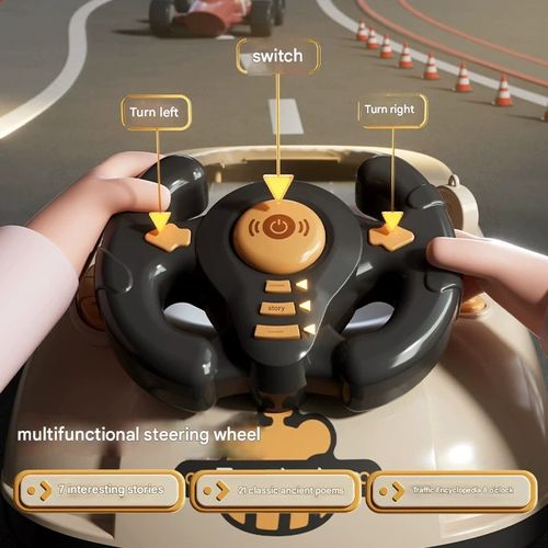 3-6 Years Old Kids Racing Adventure Simulation Driving Game Machine – Educational Desktop Toy