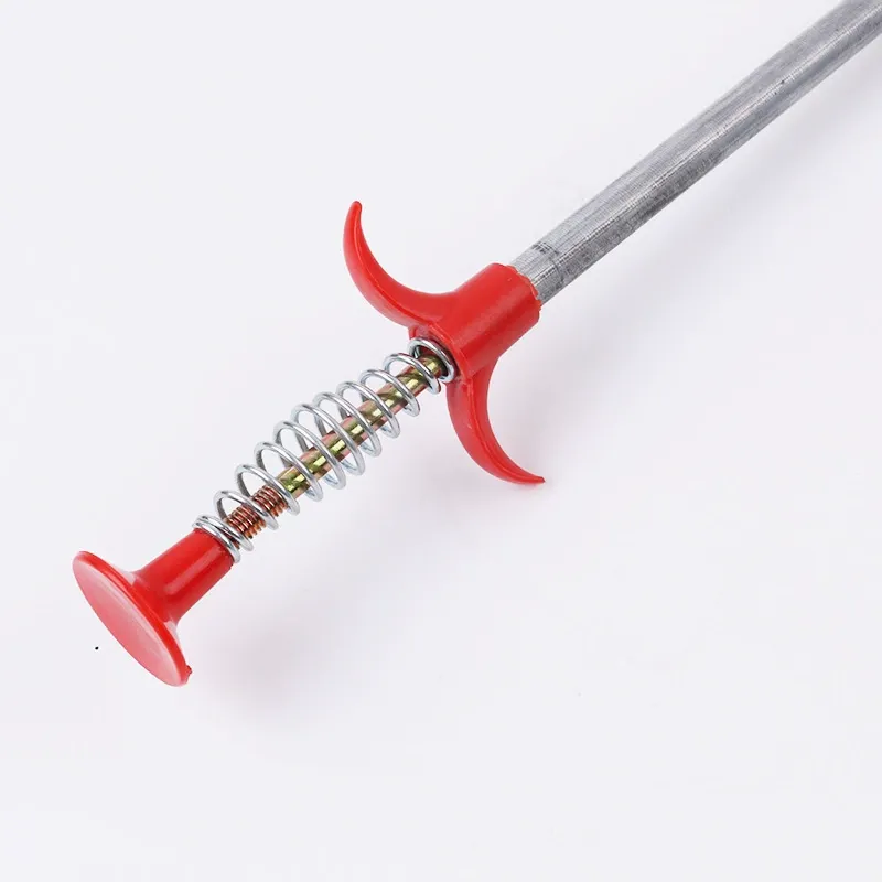 Pick-up Tool & Drain Snake Kit - 2m Grabber for Clogged Sinks, Toilets, and Pipe Cleaning.