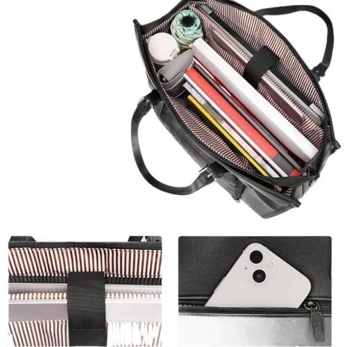 15.6  Laptop Bag + Lunch Box 2-in-1! The Ultimate Commuting Companion with Heat-Resistant Insulation!