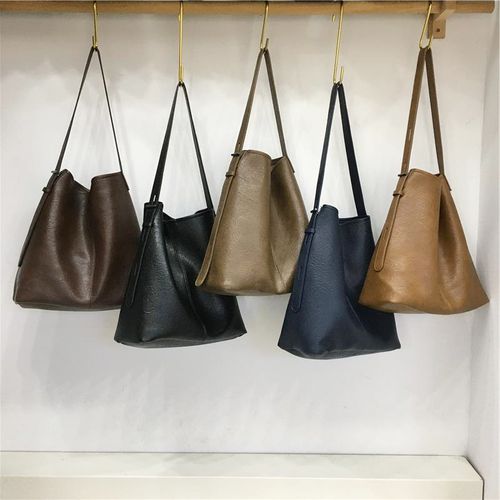 Hot New Arrival! Stylish Brown PU Tote Bag｜Spacious + Detachable Inner Bag｜Perfect for Work & Weekend｜Instant Chic Upgrade