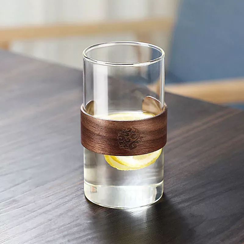 Heat-Resistant Borosilicate Glass Cup Set - Shatterproof & Insulated Tumblers for Home & Guest Use