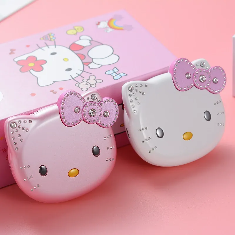 Cute Cartoon Flip Phone, Student Kids Mini Mobile Phone with Dual SIM Dual Standby.