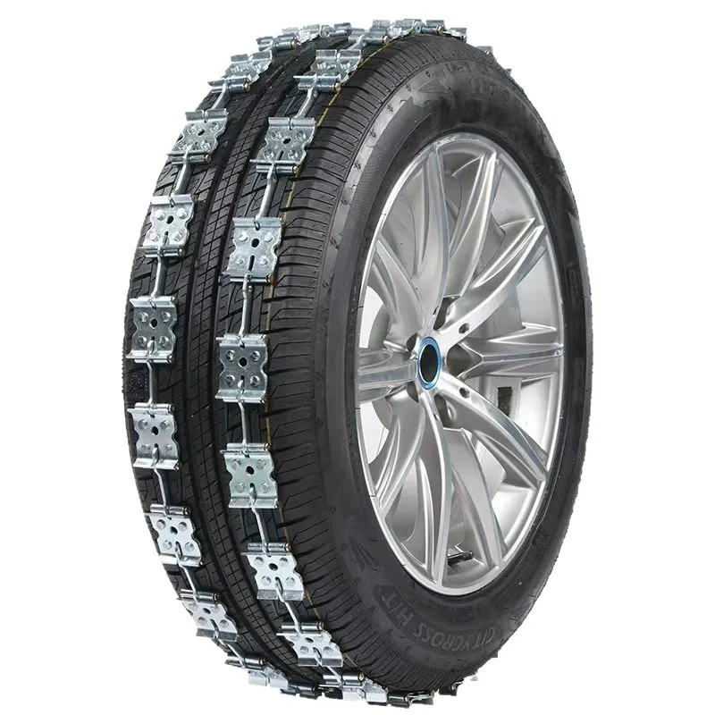 Tank-Track Universal Anti-Slip Chains – Manganese Steel High-Temperature Quenched, 360° Anti-Skid & Wear-Resistant, Powerful Ice-Breaking & Vibration-Free