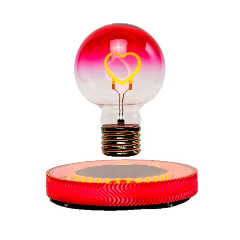 Maglev Heart Light ✨ | Wireless Floating Night Lamp | Ultimate Desk Mood Enhancer | Perfect Gift Choice