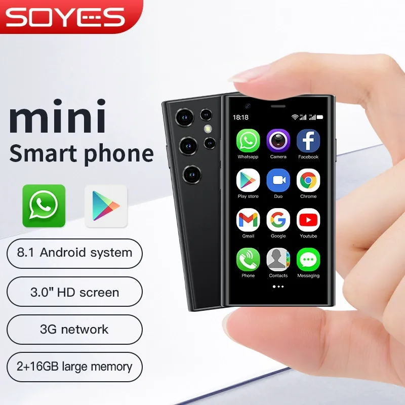 Best-Selling SOYES S23PRO Mini  Smartphone – 3.0-Inch Screen, 3G Network, 2GB+16GB, Android & Google