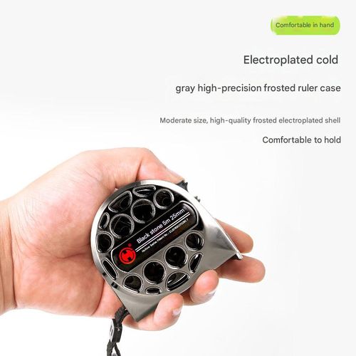 Baobang 5m Stainless Steel Tape Measure: Waterproof, Shockproof, Rustproof, and Corrosion-Resistant