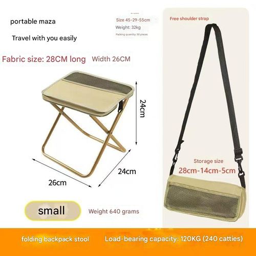 🔥Internet Sold-Out Sensation! The Foldable Stool That Doubles as a Sling Bag—Outdoor Enthusiasts' Ultimate Portable Seat🔥