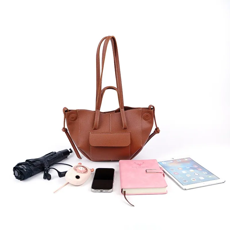 Handheld Tote Bag - French-Inspired Chic Niche 2025 Fashion Shoulder Bag, Versatile Spacious Commuter Ladies Underarm Purse