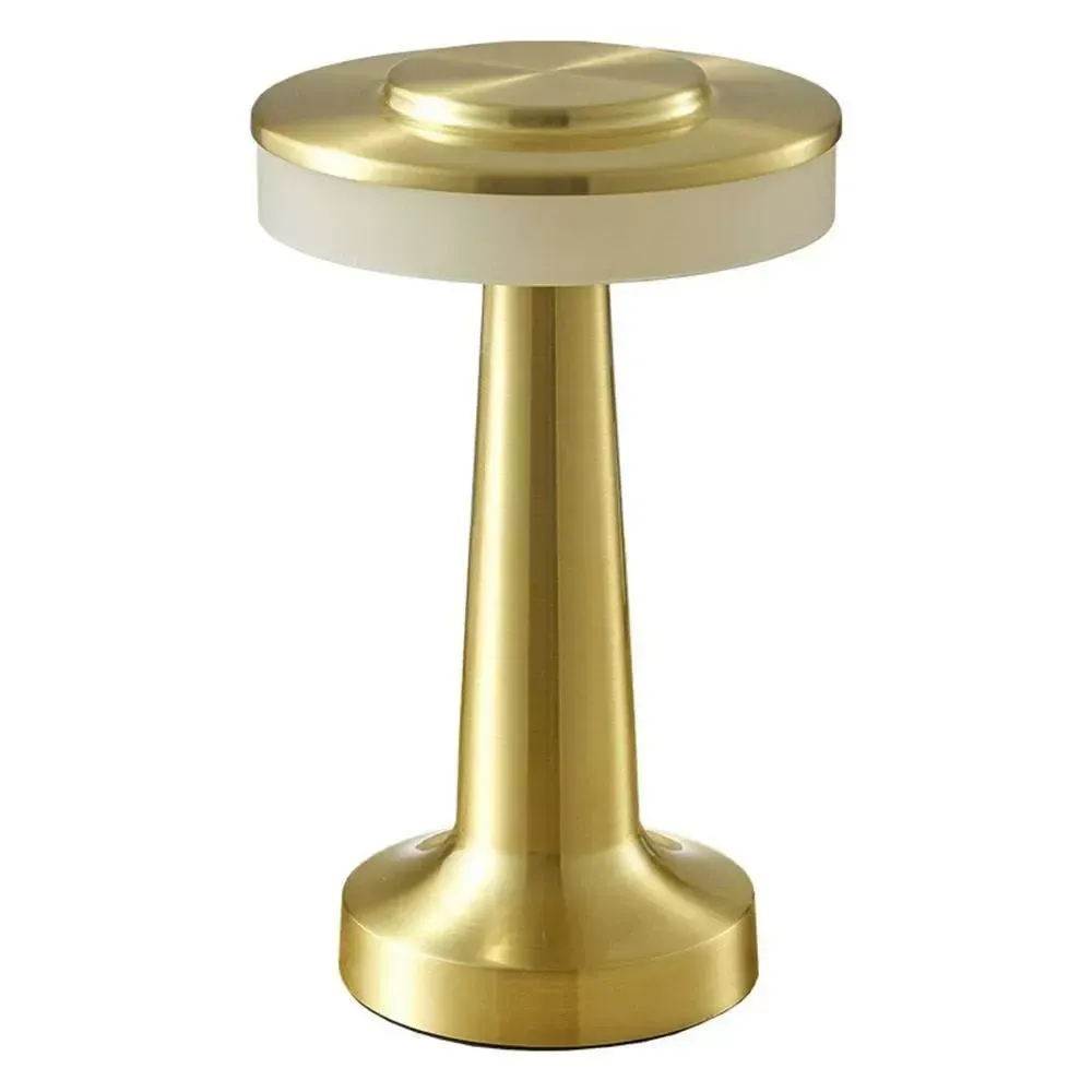 Dumbbell Table Lamp with USB Charging & Touch Control, Creative Decor for Bedroom, Bar, Living Room