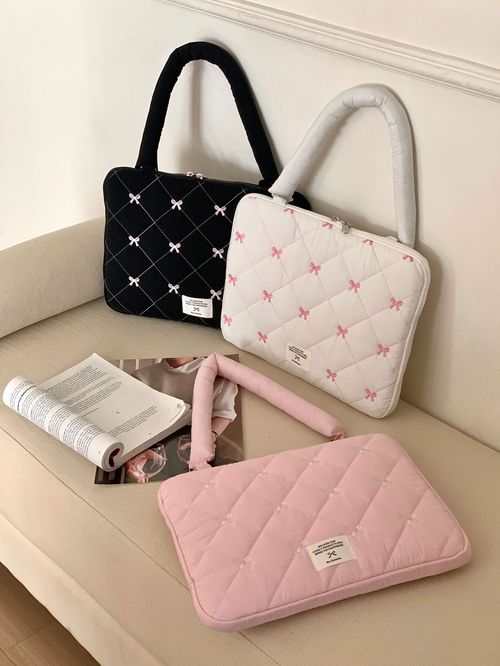 INS Notebook Single Shoulder Bag - Sweet & Versatile Laptop Bag, Compatible with MacBook 15-inch Sleeve