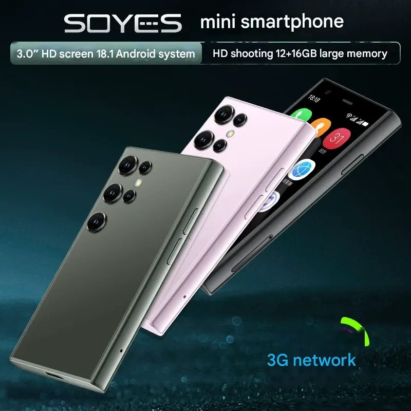 Best-Selling SOYES S23PRO Mini  Smartphone – 3.0-Inch Screen, 3G Network, 2GB+16GB, Android & Google