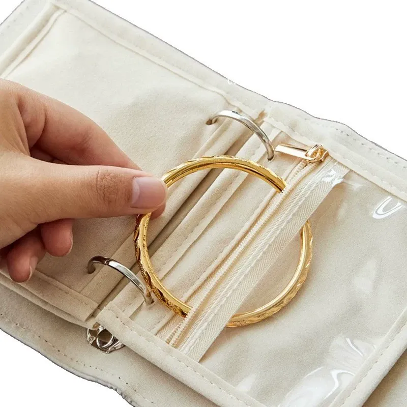 2025 New Portable Book-Shaped Jewelry Case - Multi-Functional Anti-Tarnish Organizer