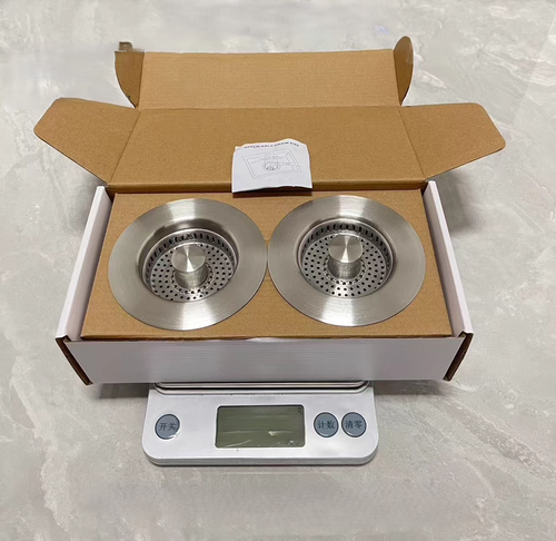 （2 packs）Stainless Steel Kitchen Sink Pop-up Drain Basket Strainer Sink Filter Plug Stopper