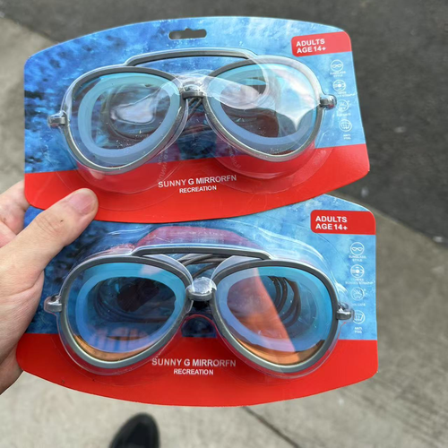 New Full-View Anti-Fog Swim Goggle
