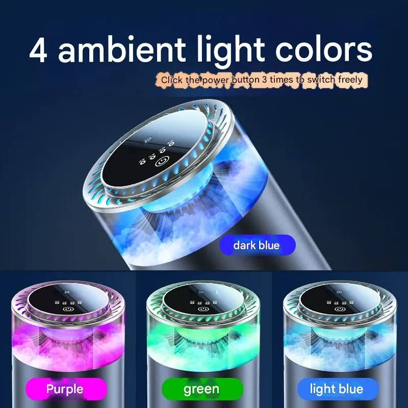 Cloud-Mist Car Air Diffuser - Car Perfume Eliminates Odors with Long-Lasting, Subtle Fragrance