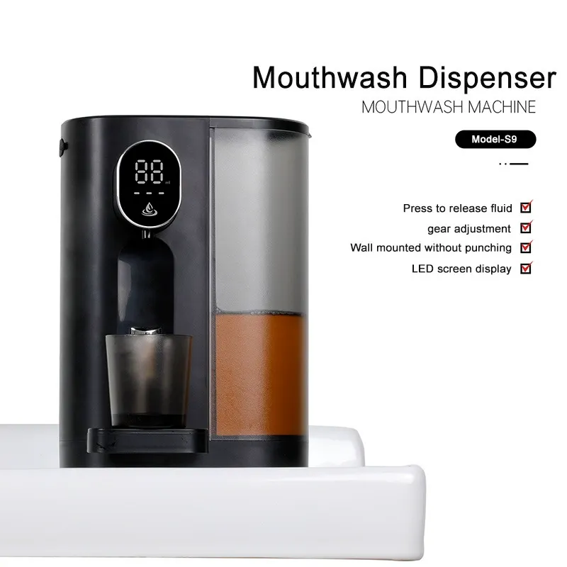 Smart Induction Mouthwash Dispenser  Automatic Mouthwash Dispensing Machine