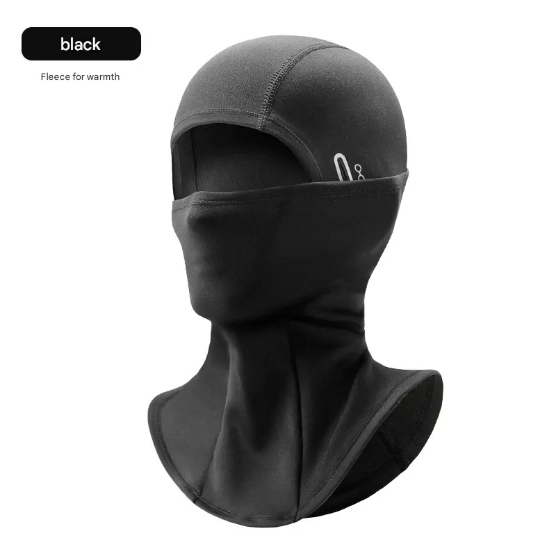 Outdoor Cycling Thermal Balaclava, Windproof Fleece-Lined Ski Mask for Face and Neck Protection