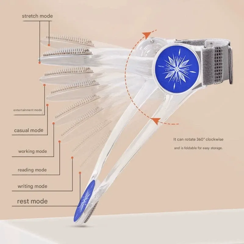 Adjustable Posture Corrector Neck Brace - Relieves Neck Pain for Office & Student Use
