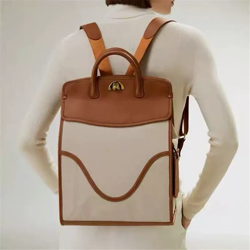 New Niche Multi-Function Casual Commuter Bag: Laptop Tote, College Student Travel Backpack, Women's Daypack