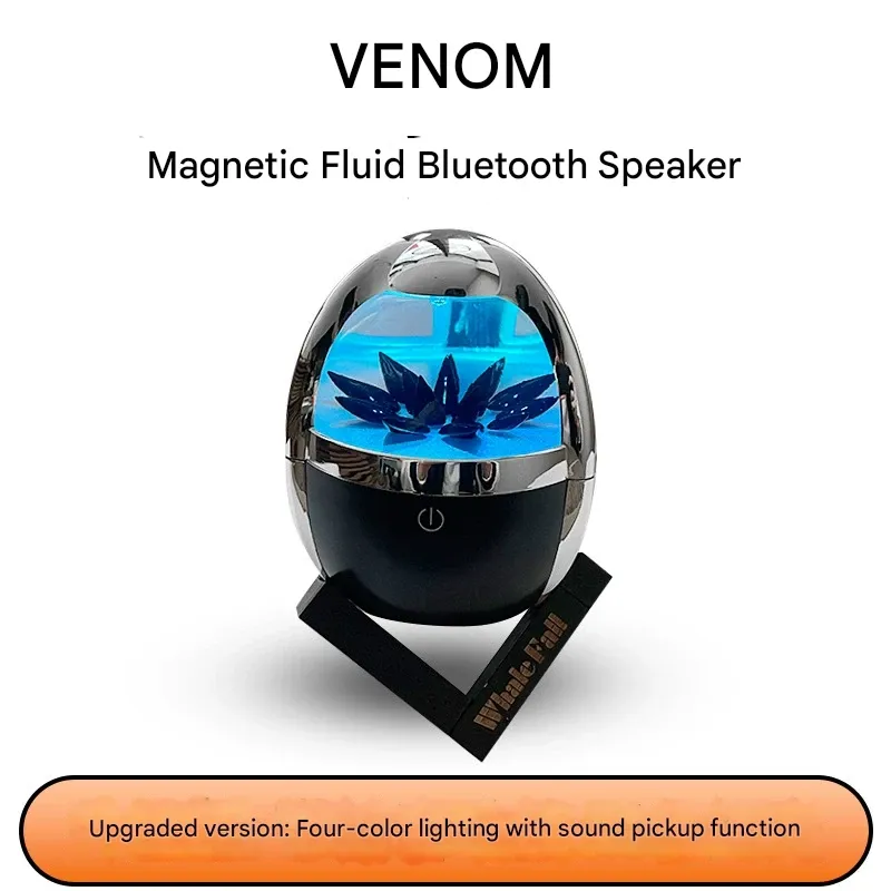 Magnetic Fluid Venom Bluetooth Speaker - High-Quality Sound Desktop Computer Speaker, Birthday Gift for Men and Women