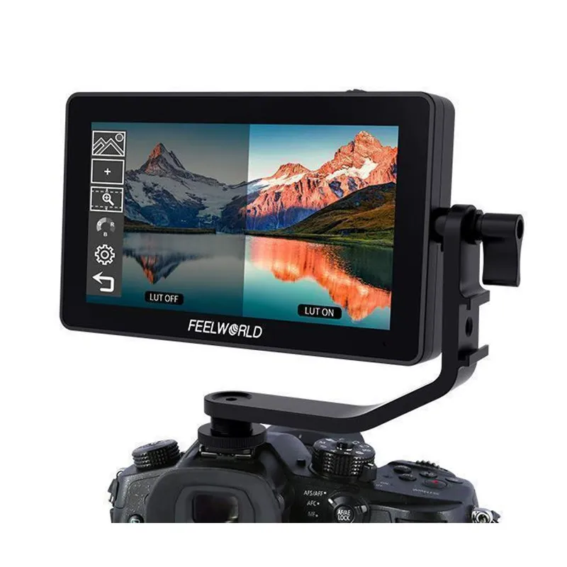 FEELWORLD 6-inch 1920x1080 4K HDMI Field Monitor . Professional DSLR Mirrorless Camera Must-Have