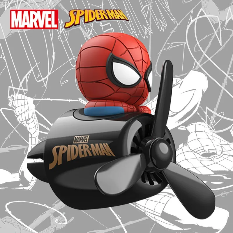 Marvel Spider-Man Car Air Freshener – Vent Clip Diffuser  Mini Airplane Fan Car Perfume Decor