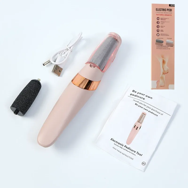 Electric Foot Grinder, New Fully Automatic Small-Size Charging Callus & Dead Skin Remover for Pedicure and Foot Care.
