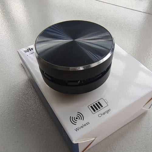 High-Tech Magnetic Portable Stereo Metal Speaker - Resonant Bone Conduction Wireless Bluetooth Audio System