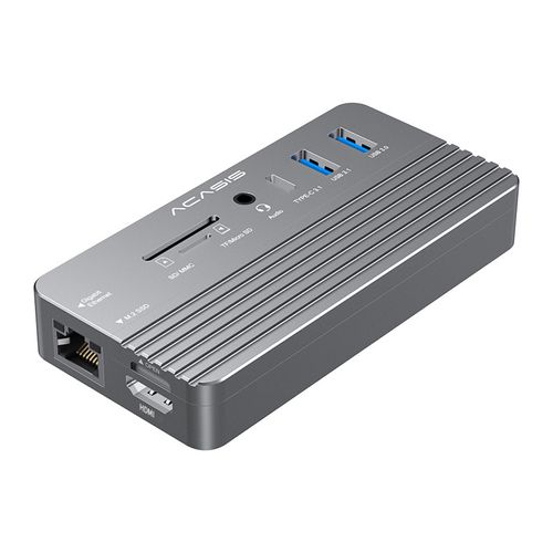 USB 3.1 Hub with Audio Jack  100W PD Fast Charging  Gigabit Ethernet   SD TF Card Reader   HDMI 4K60Hz