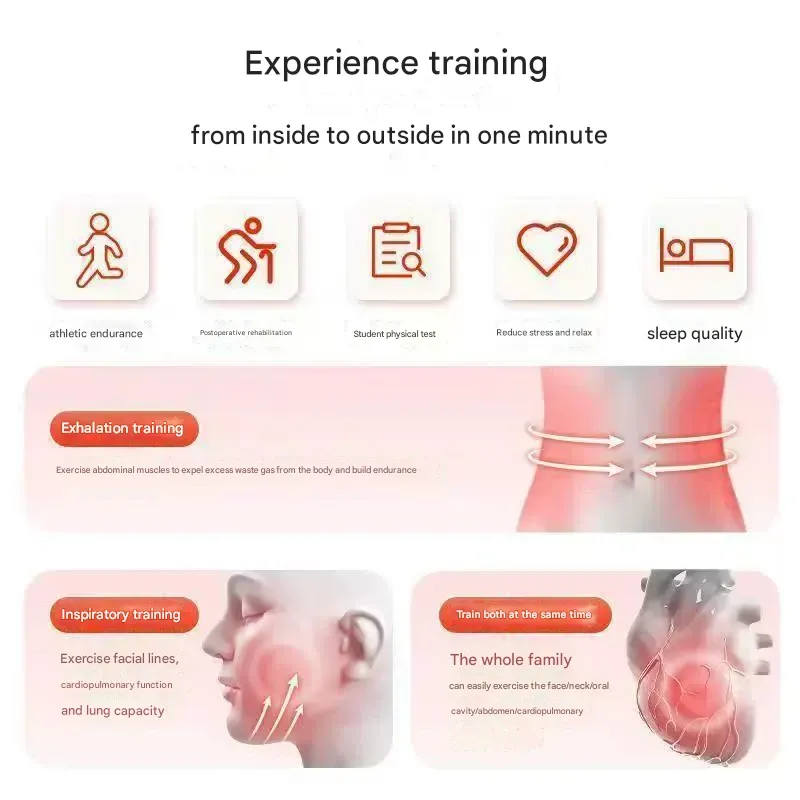 Breathing Dumbbell  Abdominal Breathing Exerciser for Core Strengthening & Lung Capacity  For Men & Women - Home Gym Essential