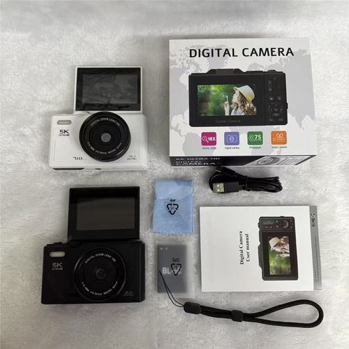 W1 Digital Camera – HD 180° Flip Screen  AF Auto Focus with Filters | Student-Friendly CCD Camera