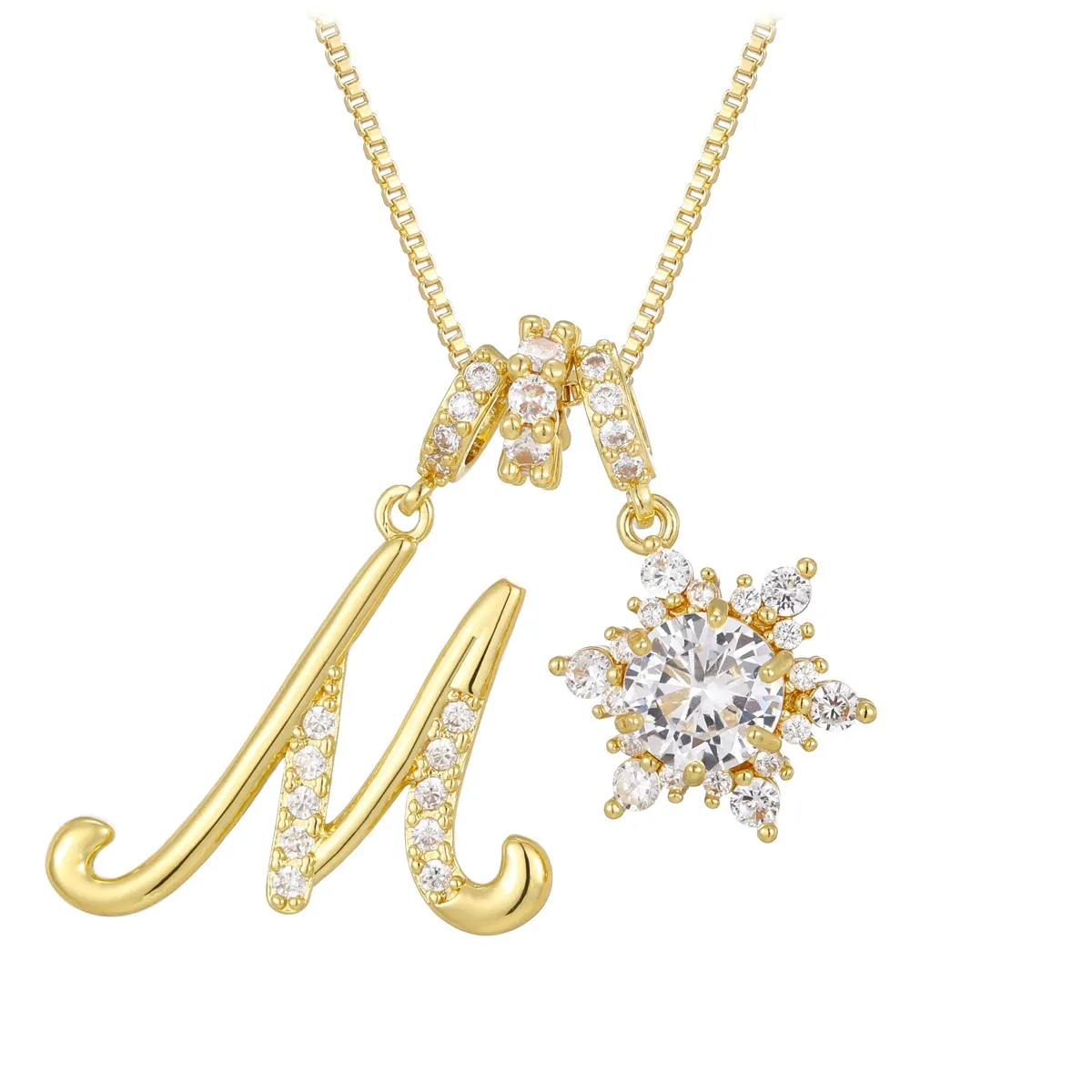 Monogram Necklace - Youthful, Light Luxury, Niche & High-End Accessory