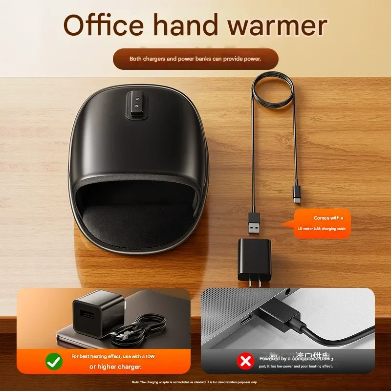 Winter Home Hand Warmer, All-Around Heat Office Mouse Pad for Warmth