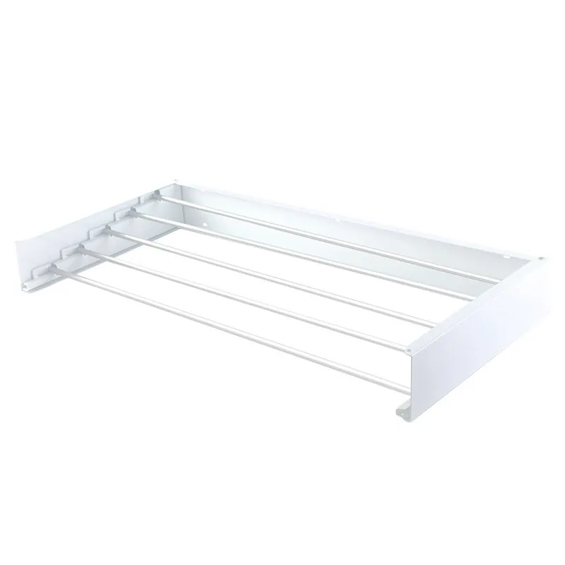 Hideaway Design   Bestseller Bathroom Towel Rack   Minimalist Wall Mounted Drying Rack   Flush Folding  Dual Mode  Towels Clothes