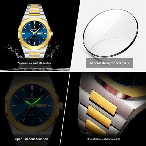 Luxury New Men's Watch - Waterproof Luminous Quartz Wristwatch
