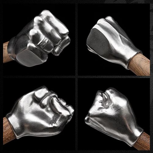 Selling Hammers - Stainless Steel Fist-Shaped Hammer, Solid Multi-tool for Car & Desktop Decor