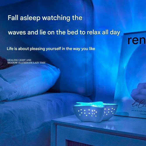 2025 New Release Starfish Night Light Projector  5-Point Star Mood Lamp with 7-Color Changing  Best Gift - Novelty Sleep Companion Ambient Light