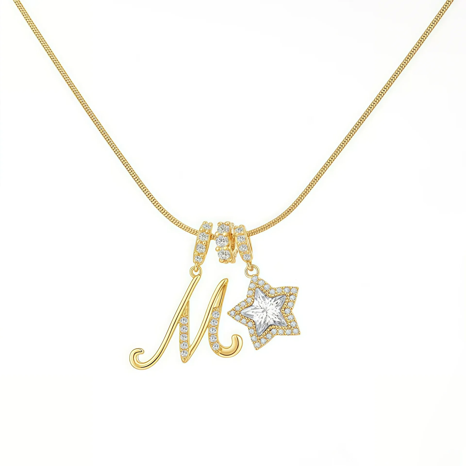 Monogram Necklace - Youthful, Light Luxury, Niche & High-End Accessory