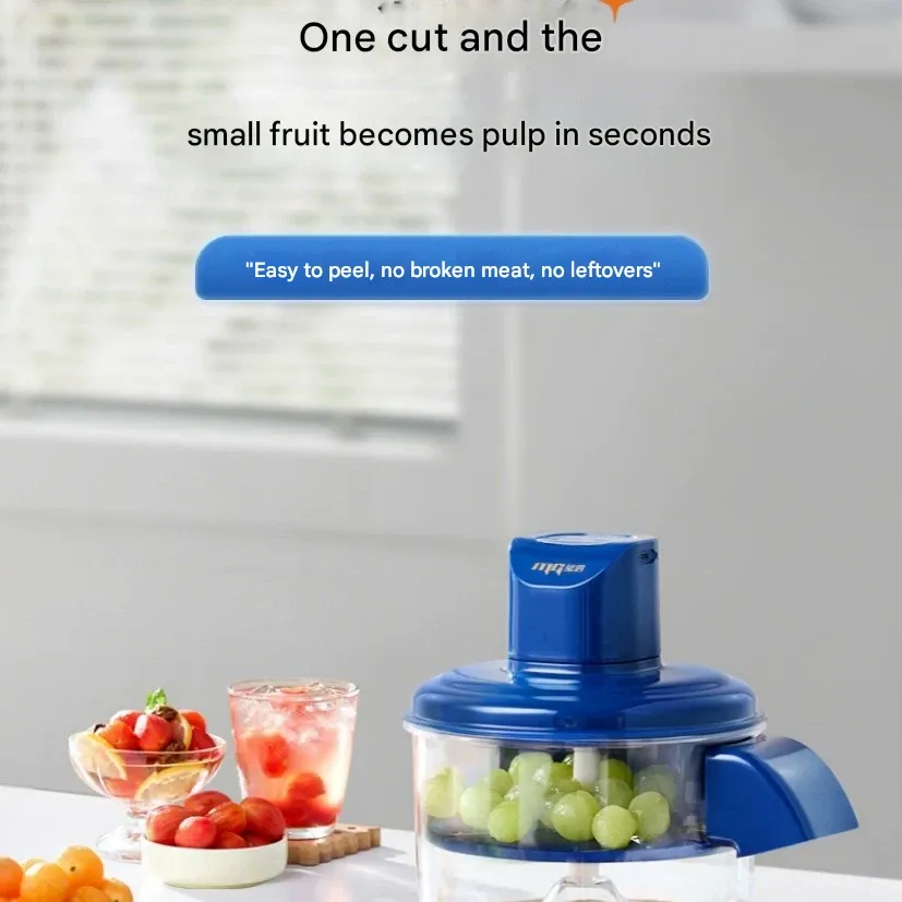 Electric Fruit & Vegetable Peeler - Automatic Household Electric Peeling Machine for Fruits and Grapes