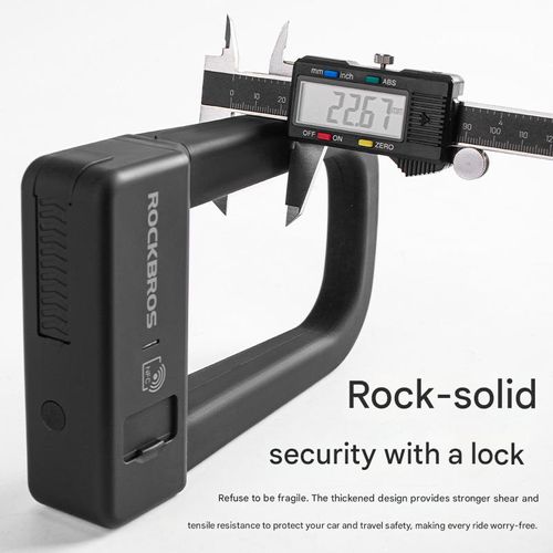Smart U-shaped lock NFC bicycle lock silicone motorcycle road bike U-shaped folding bike anti-theft lock