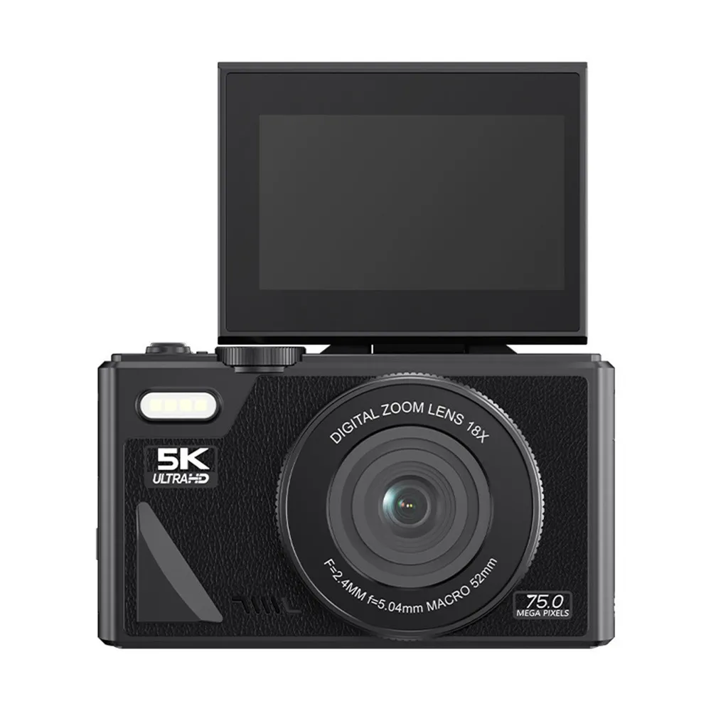 W1 Digital Camera – HD 180° Flip Screen  AF Auto Focus with Filters | Student-Friendly CCD Camera