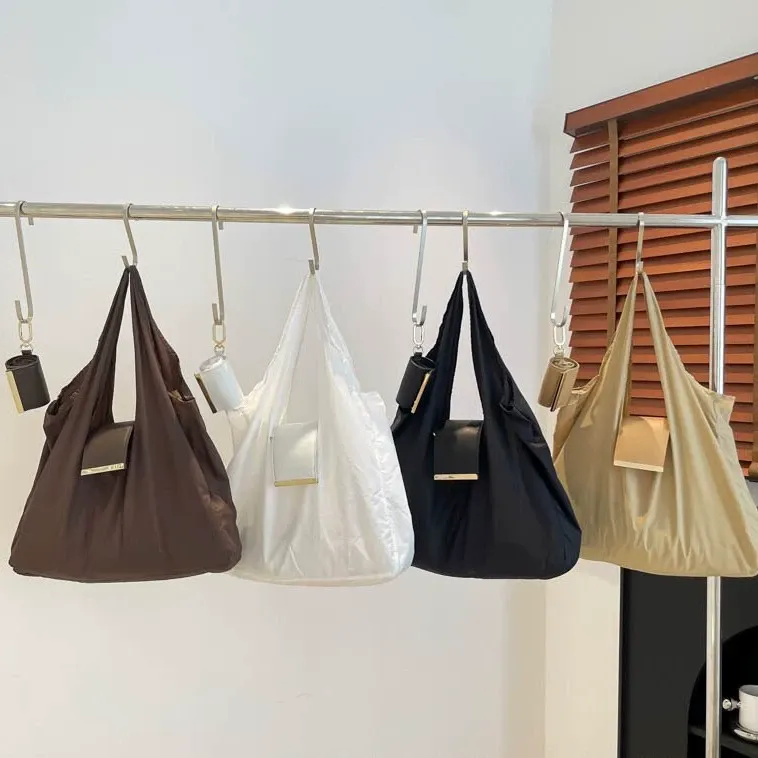 Instagram Style Keychain Pouch Storage Bag – Textured Eco-Friendly Tote with Large Capacity for Accessories